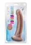 Au Naturel Jack Dildo With Suction Cup 7in - Caramel
